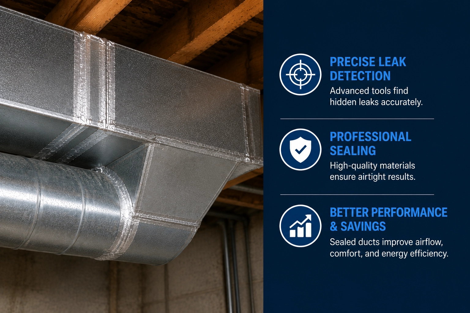 Residential and Commercial Duct Sealing and Leak Repair
