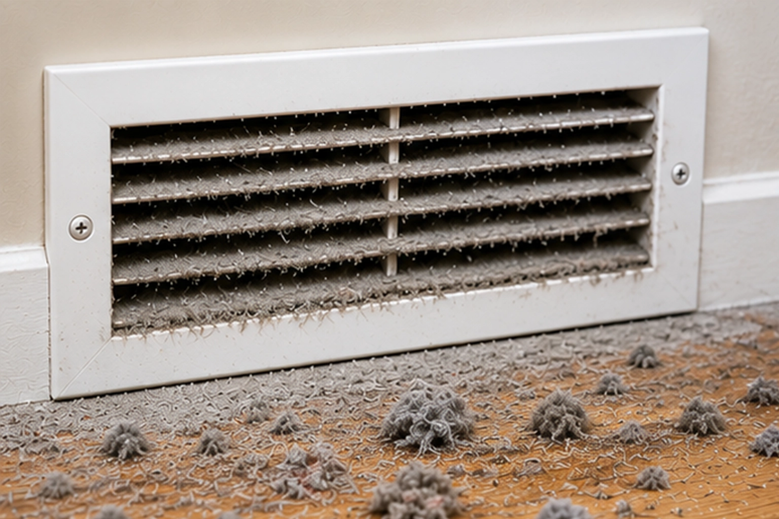 Dust buildup returns quickly after cleaning