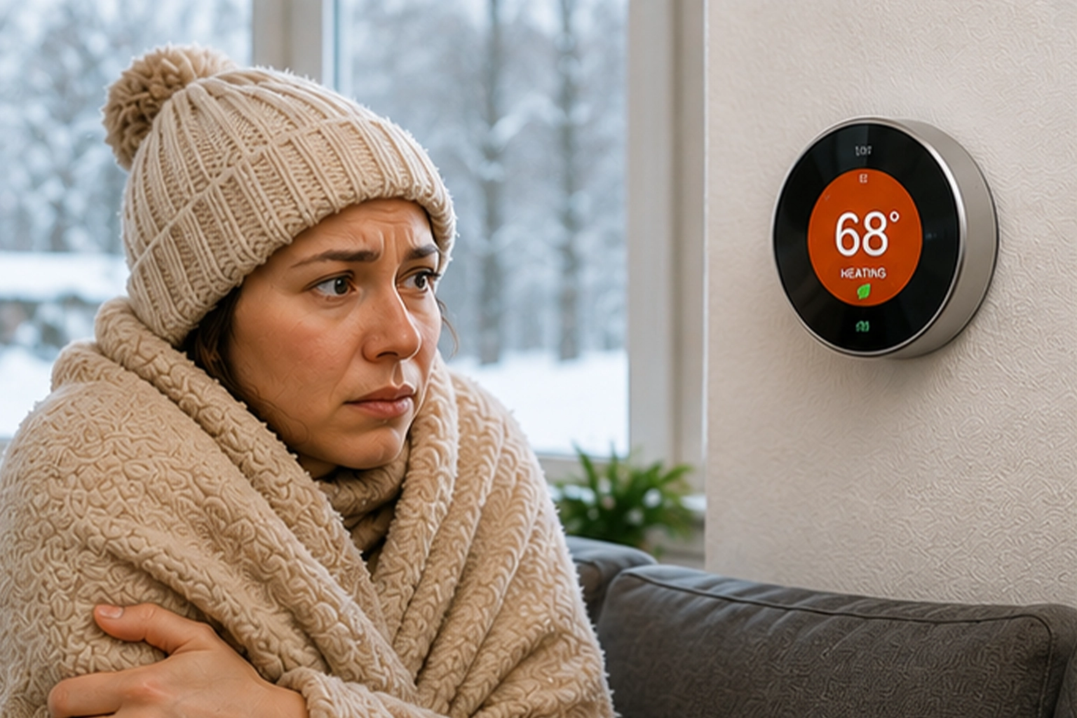 Rooms require longer heating cycles daily
