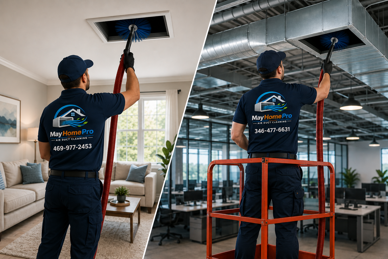 Residential and Commercial Air Duct Cleaning